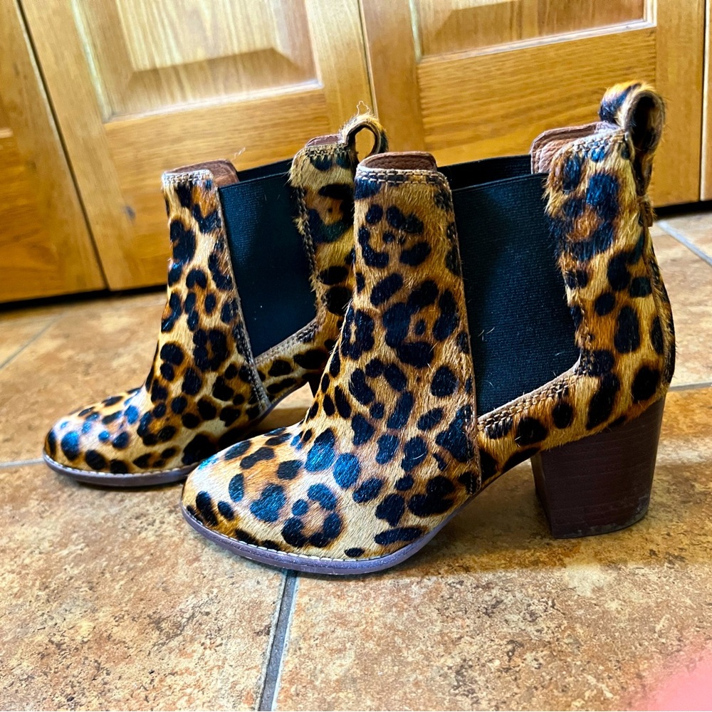 Madewell Calfhair Heeled Boots